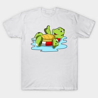 Turtle at Swimming in Water T-Shirt